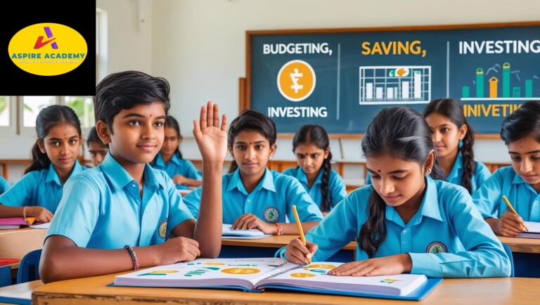 Aspire Students studying about Finance