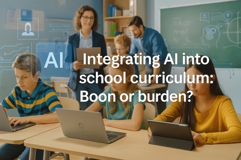 Integrating AI into school curriculum