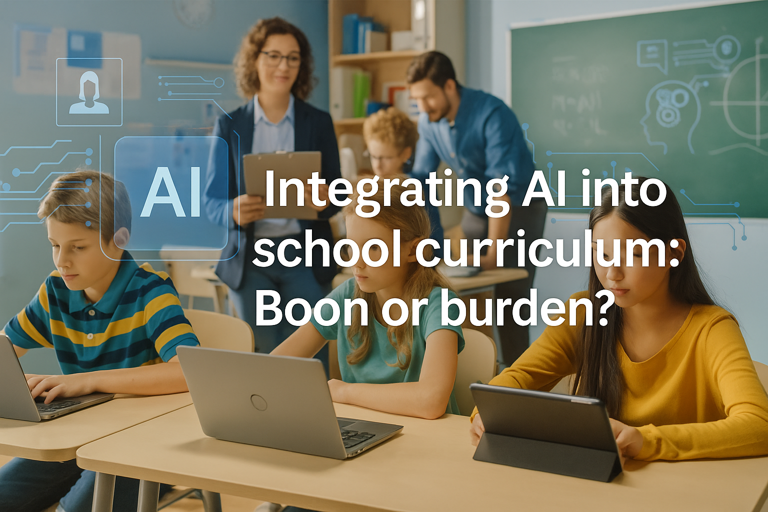 Integrating AI into school curriculum