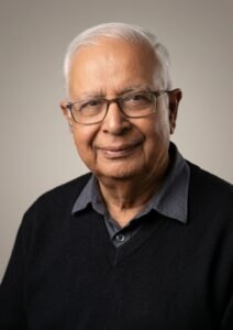 Robin Goswami  Retd HOD of English, Cotton University